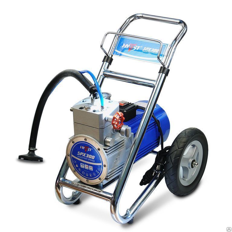 Окрасочная установка безвоздушная электрическая 220 V 50 HZ HYVST SPX300