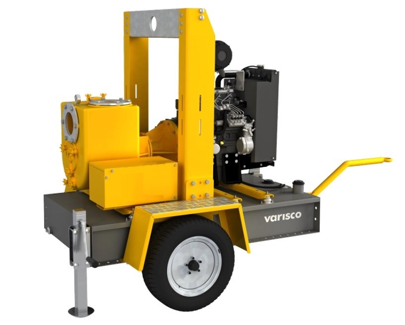 Дизельная мотопомпа Varisco VAR 6-250 FKL19 G11 TRAILER