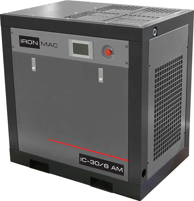 Винтовой компрессор IRONMAC IC 30/8 AM 3,56 м3/мин 8 бар 22 кВт