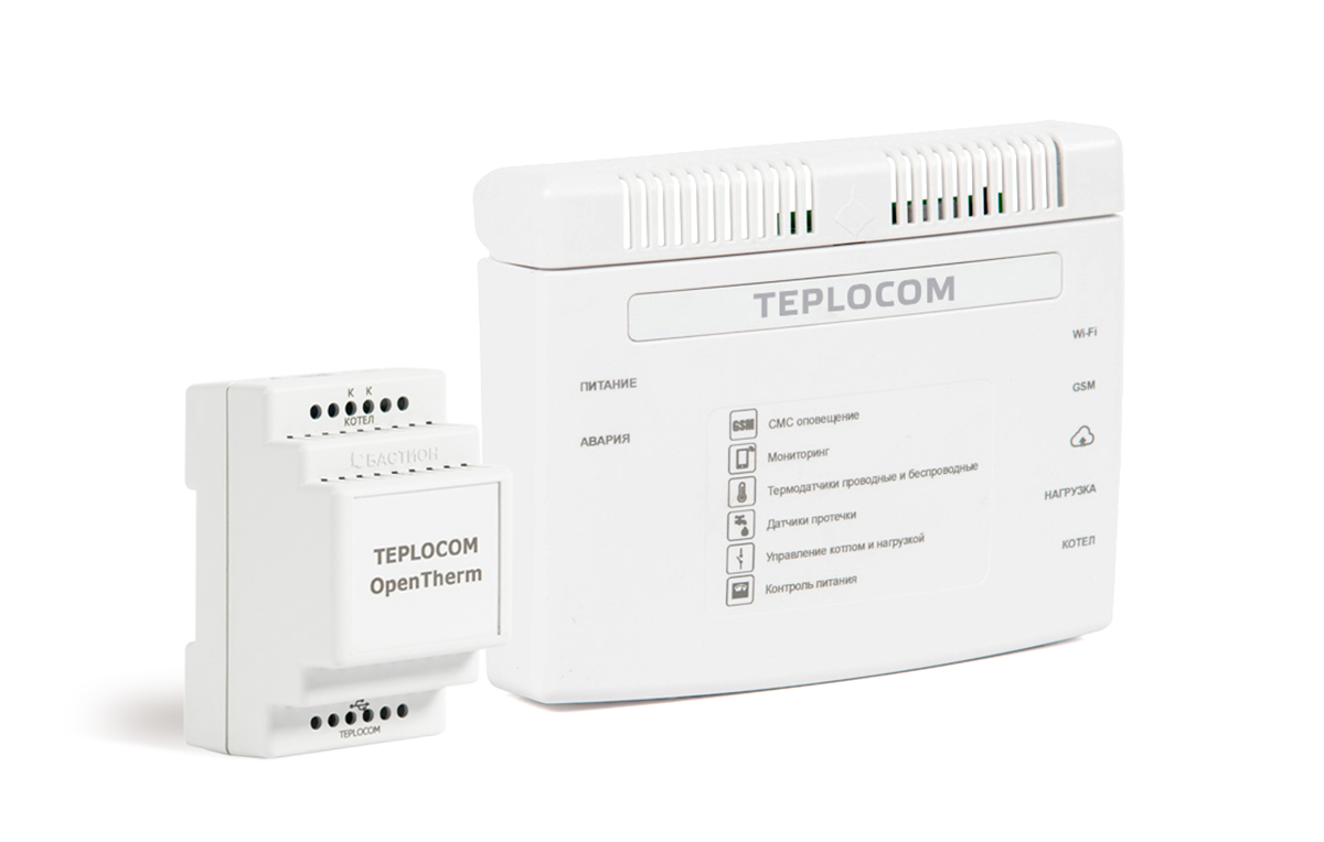 Теплоинформатор БАСТИОН TEPLOCOM CLOUD+TEPLOCOM TC-OpenTherm