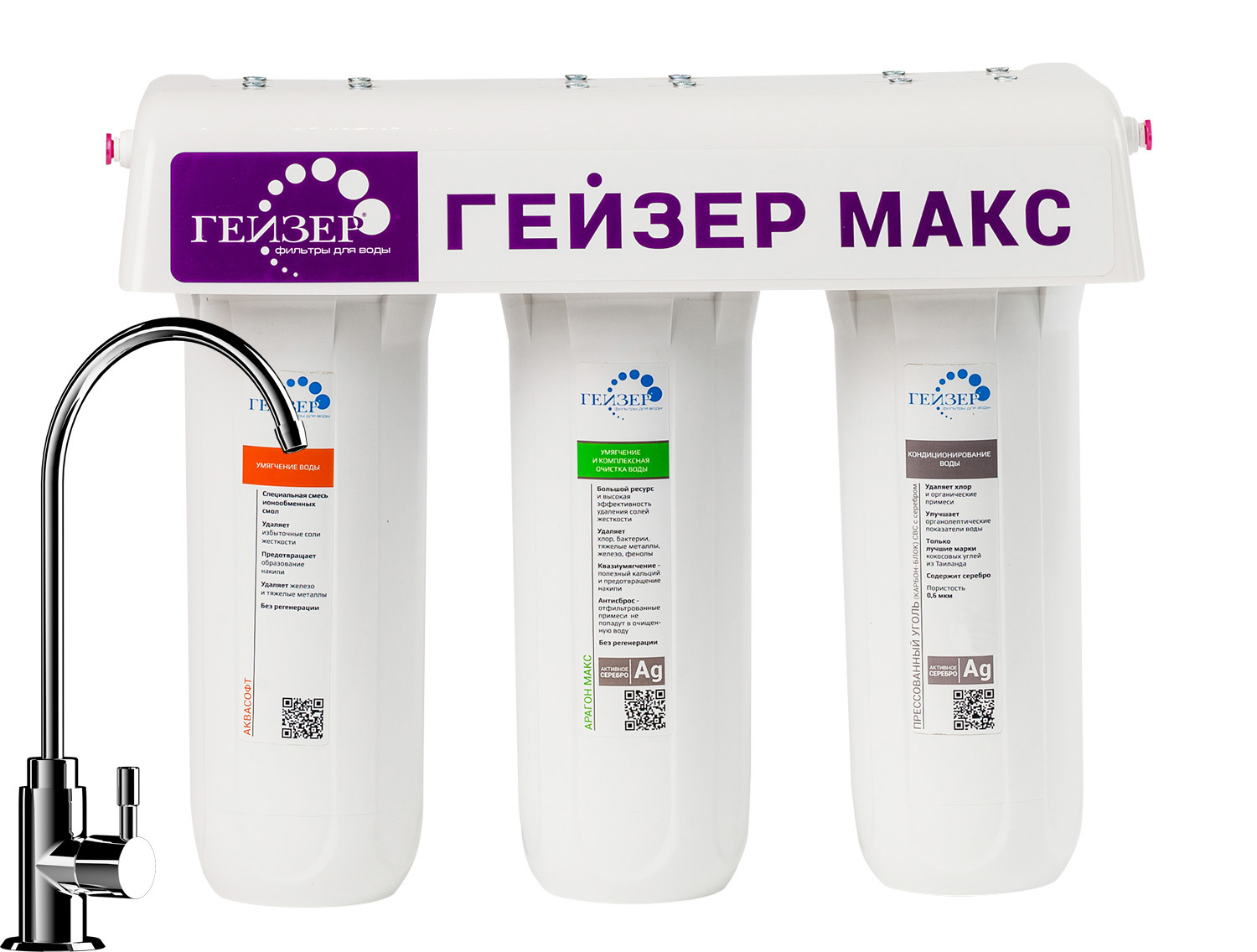 Водоочиститель Гейзер Макс