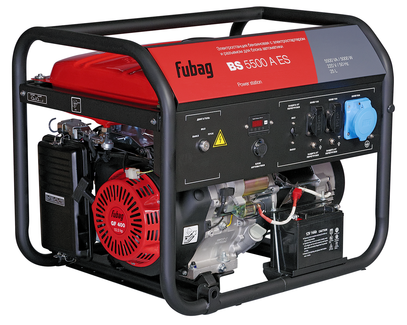 Электростанция бензиновая BS 5500 A ES Fubag